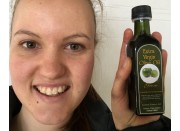 LIME INFUSED EXTRA VIRGIN OLIVE OIL COLD PRESSED  NOT BIODYNAMIC CERTIFIED 100 ml From Viridis Grove Katikati